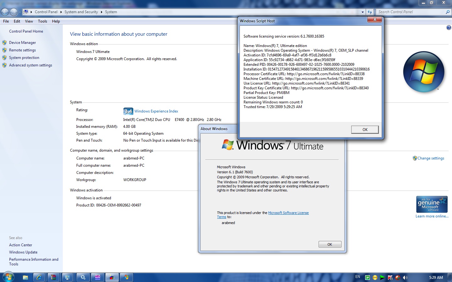 Windows 7 Master Serial Key Mouseplay